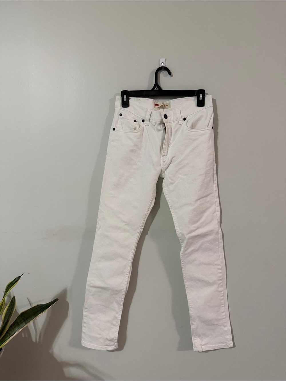 Levi's White Womens Skinny Jeans